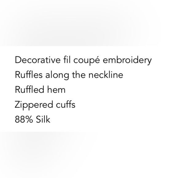 STUNNING Zimmermann Cream Long Sleeve Wrap Dress with Shining Gold Accents - Picture 13 of 16